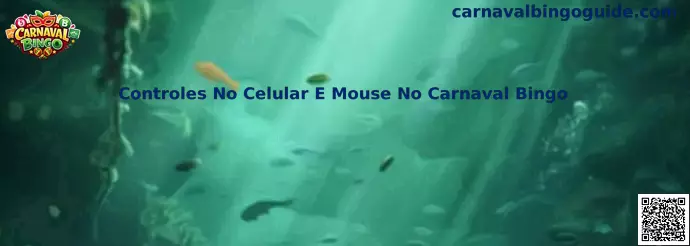 Ejemplo de controles táctiles y con puntero del mouse en Carnaval Bingo