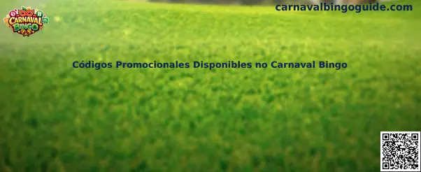 Códigos Promocionales en Carnaval Bingo