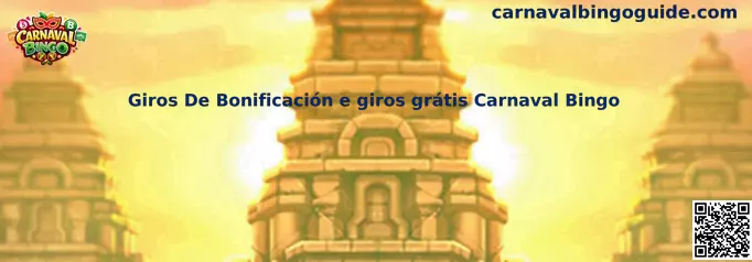Giros De Bonificación e giros grátis Carnaval Bingo
