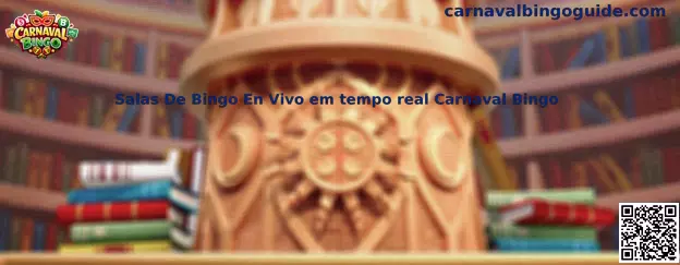 Guía visual sobre salas de bingo en vivo en tiempo real de Carnaval Bingo