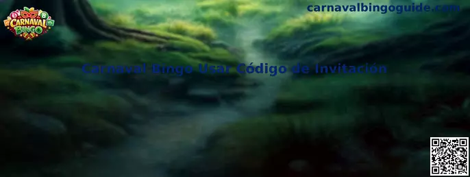 Guía visual para usar un código de invitación de Carnaval Bingo